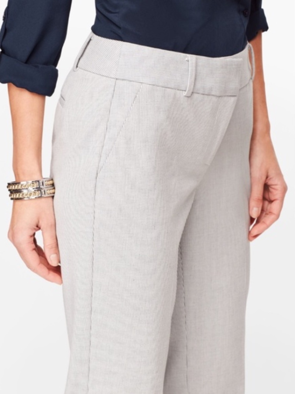 Talbots Newport Striped Pants 4P